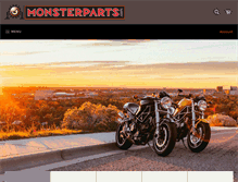 Tablet Screenshot of monsterparts.com